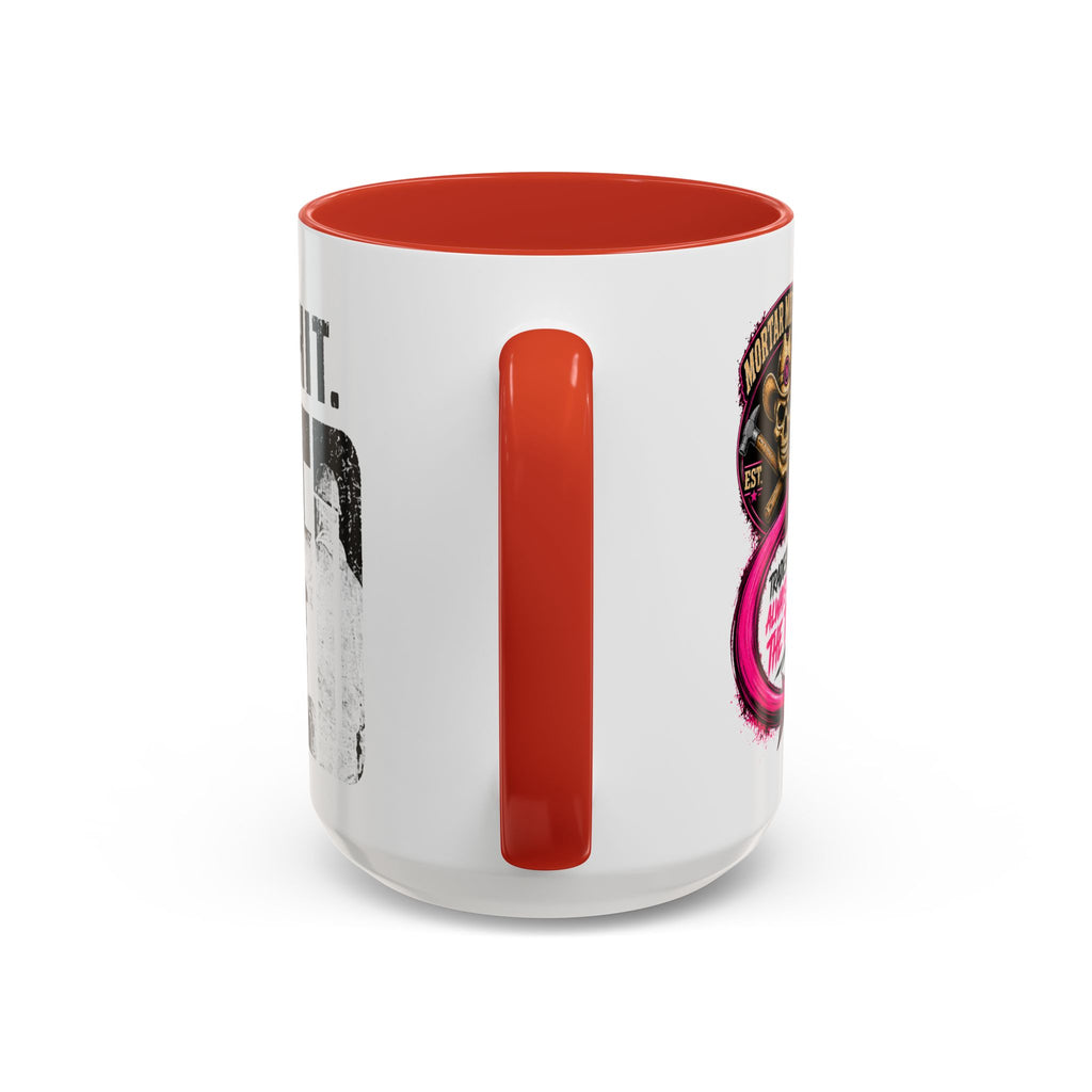 MORTAR MOUTH CO. GOT YOUR BACK WITH OUR Coffee Mug – Pinup Girl Retro Art Accent Ceramic Mug (11/15oz)