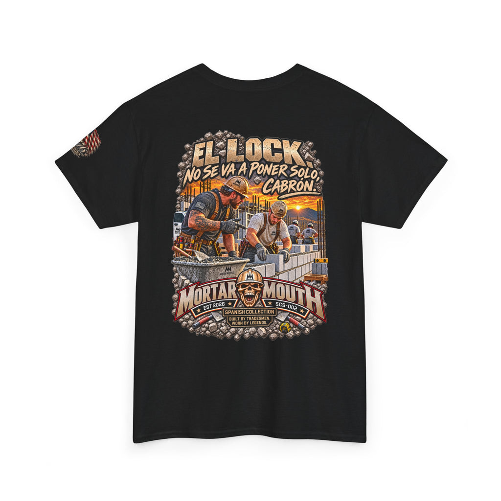 Mortar Mouth Co. Blue-Collar Graphic Tee — Crew Drop 02