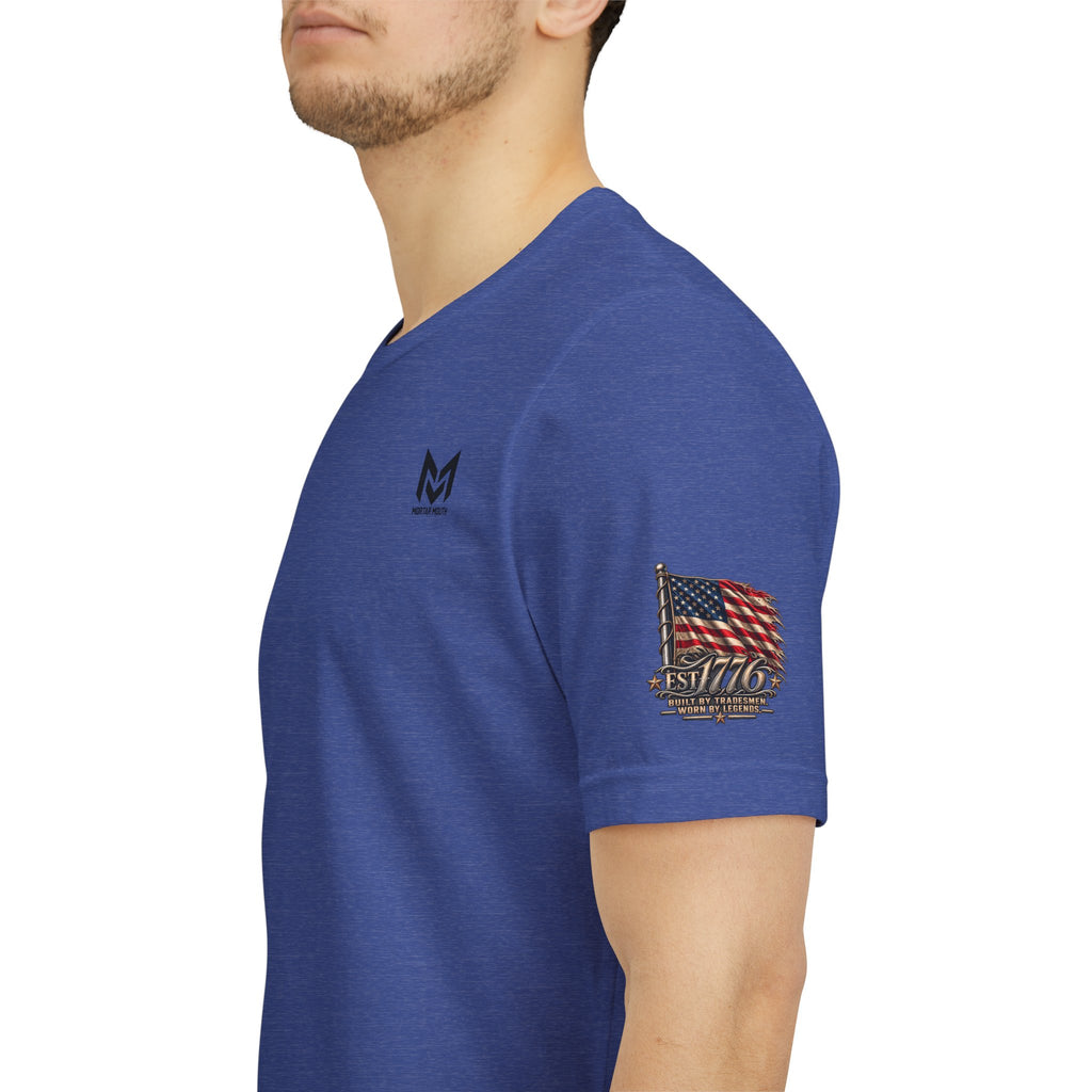 Mortar-mouth work wear, chill with construction gear