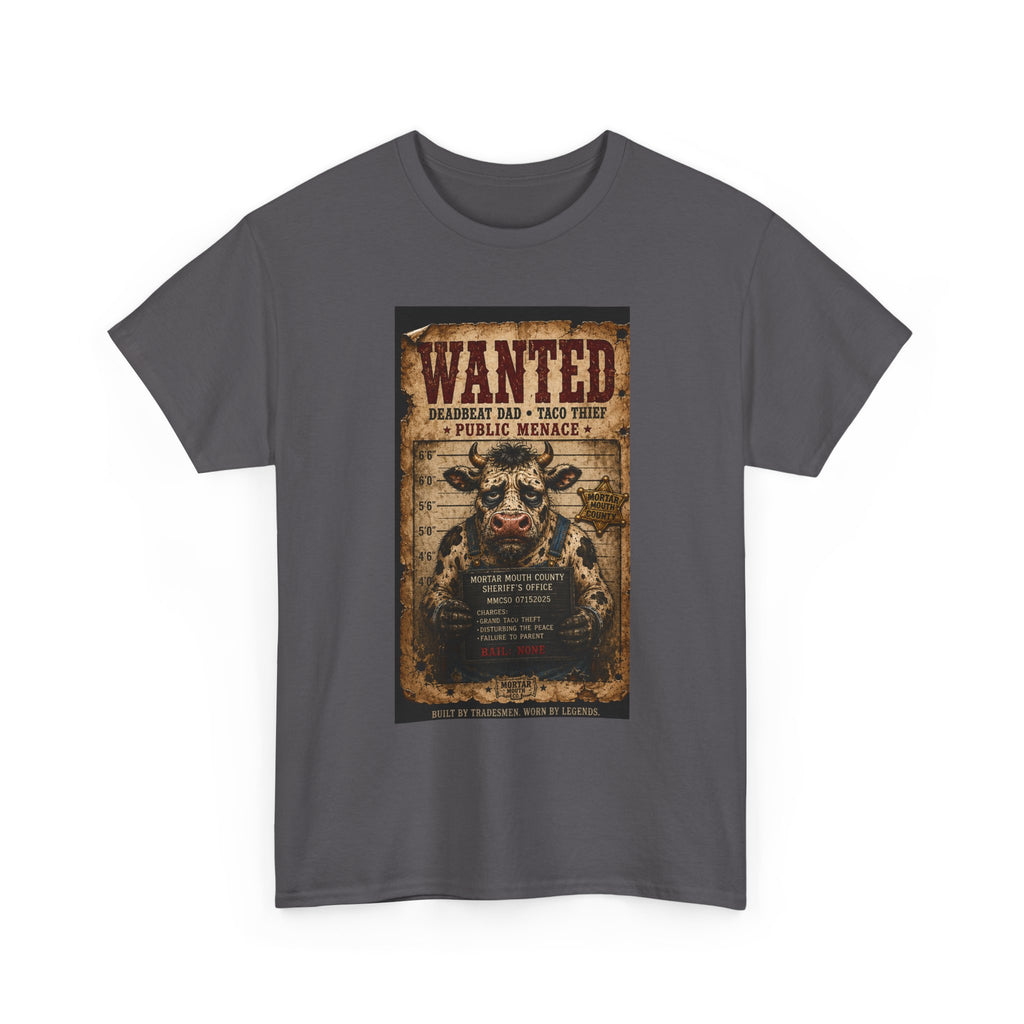 The Taco Incident | Funny Cow & Corn Graphic Tee | Mortar Mouth Co.