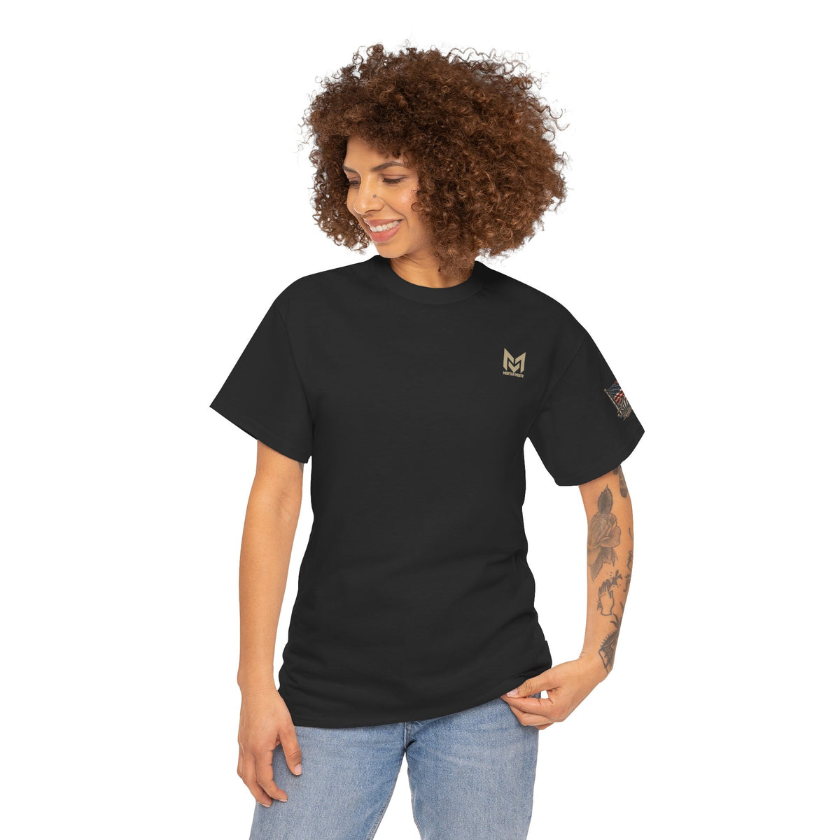 Clean and simple, by MortarMouthco. Heavy Cotton Tee