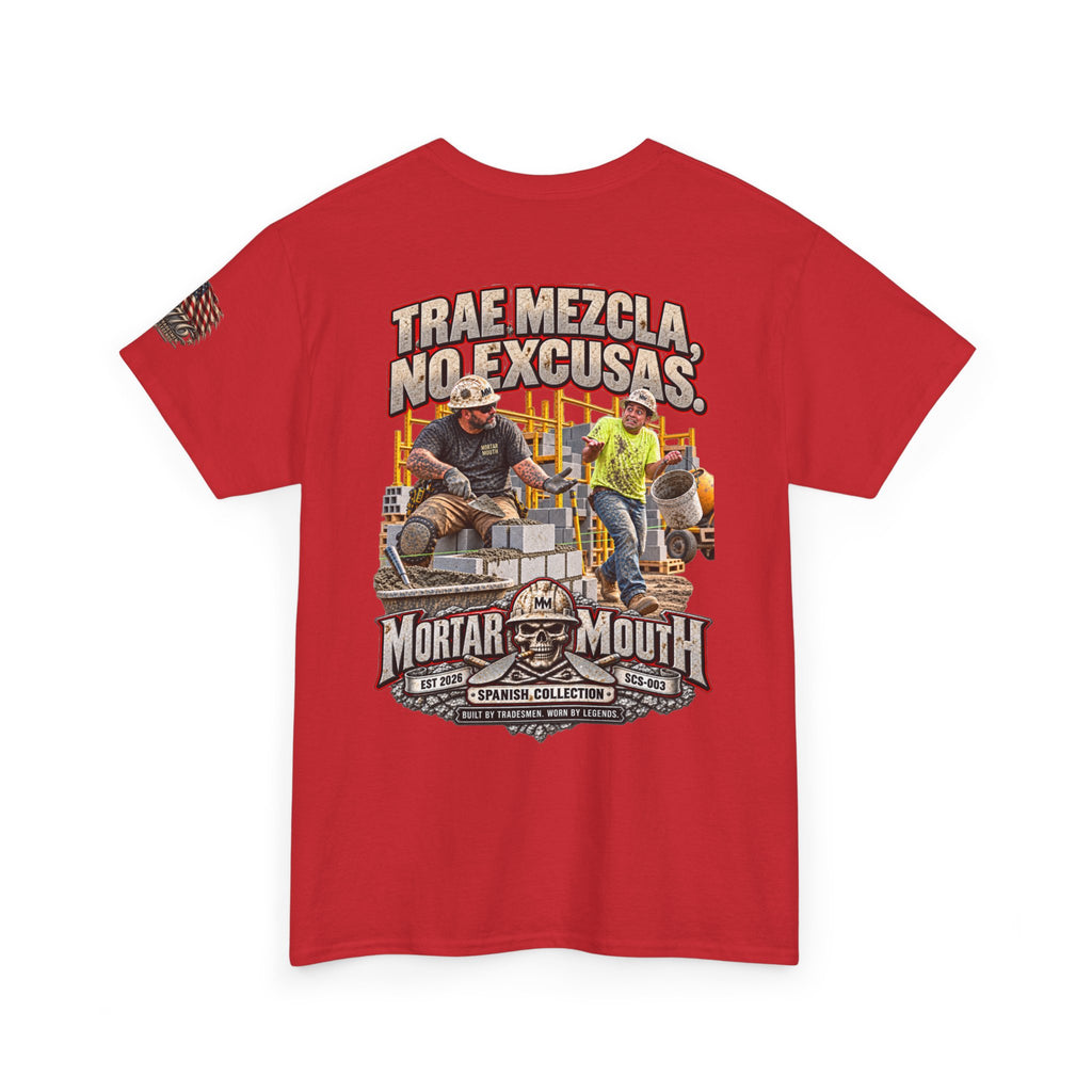 Mortar Mouth Co. Blue-Collar Graphic Tee — Crew Drop 01