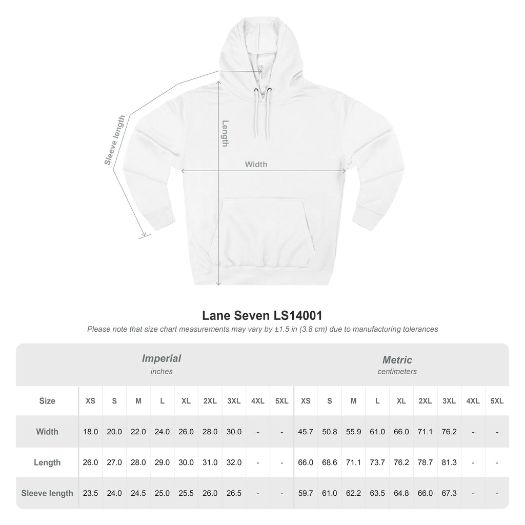 MortarMouthCo. Clean and simple Fleece Hoodie