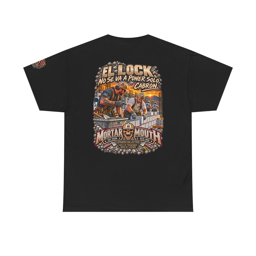 Mortar Mouth Co. Blue-Collar Graphic Tee — Crew Drop 02