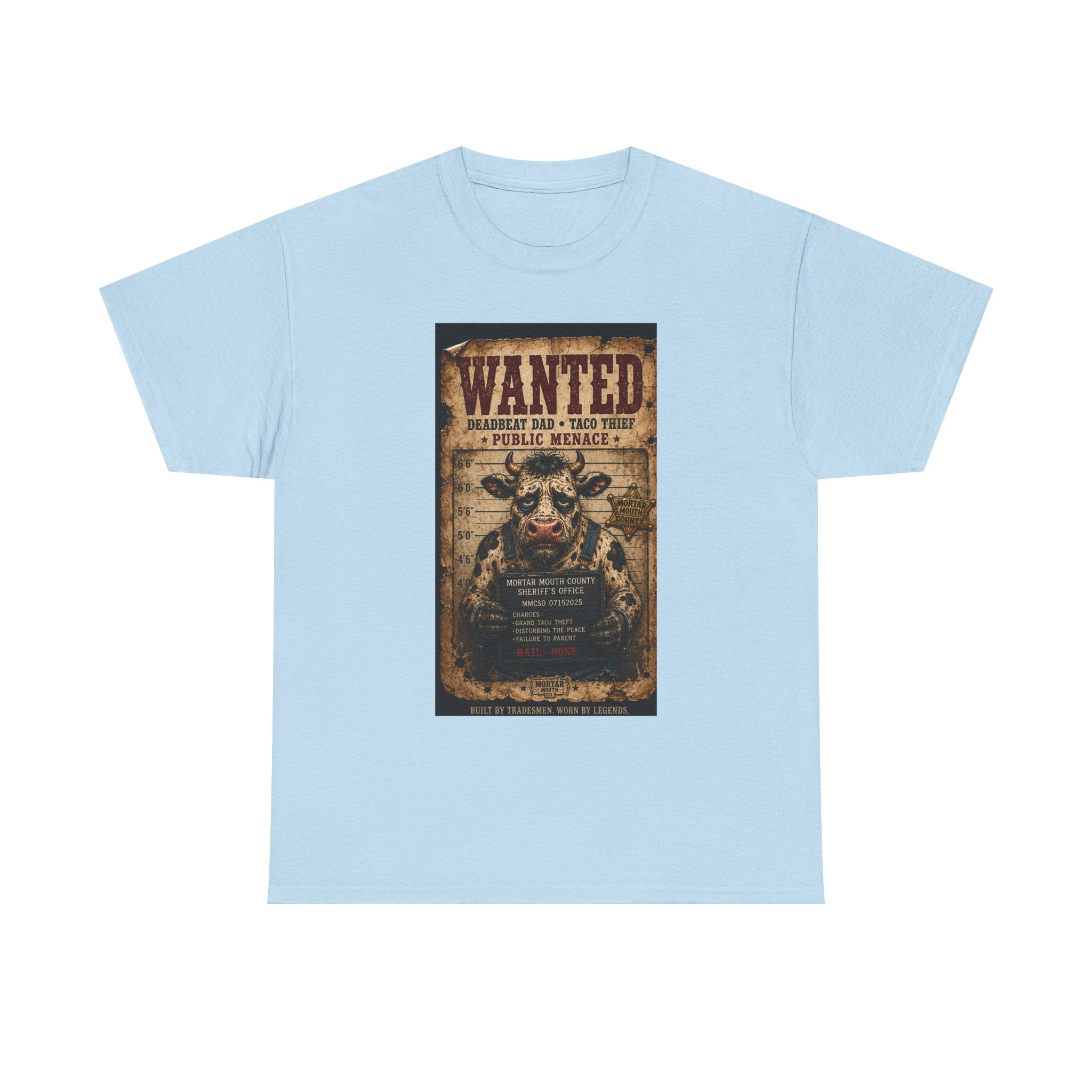 The Taco Incident | Funny Cow & Corn Graphic Tee | Mortar Mouth Co.
