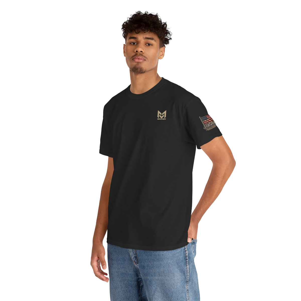 Clean and simple, by MortarMouthco. Heavy Cotton Tee