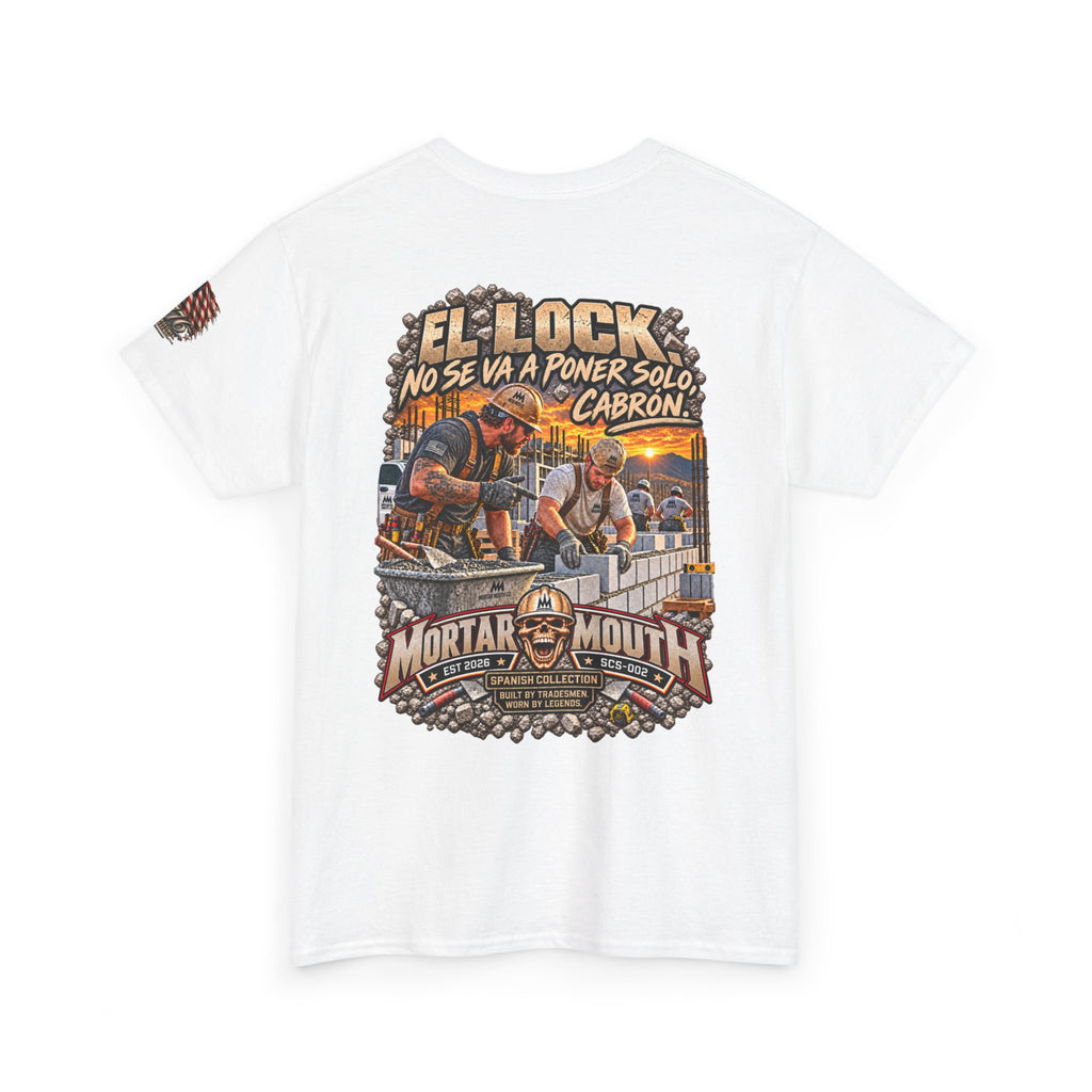 Mortar Mouth Co. Blue-Collar Graphic Tee — Crew Drop 02