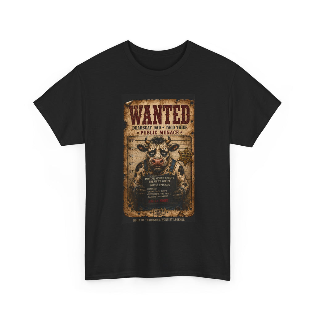 The Taco Incident | Funny Cow & Corn Graphic Tee | Mortar Mouth Co.
