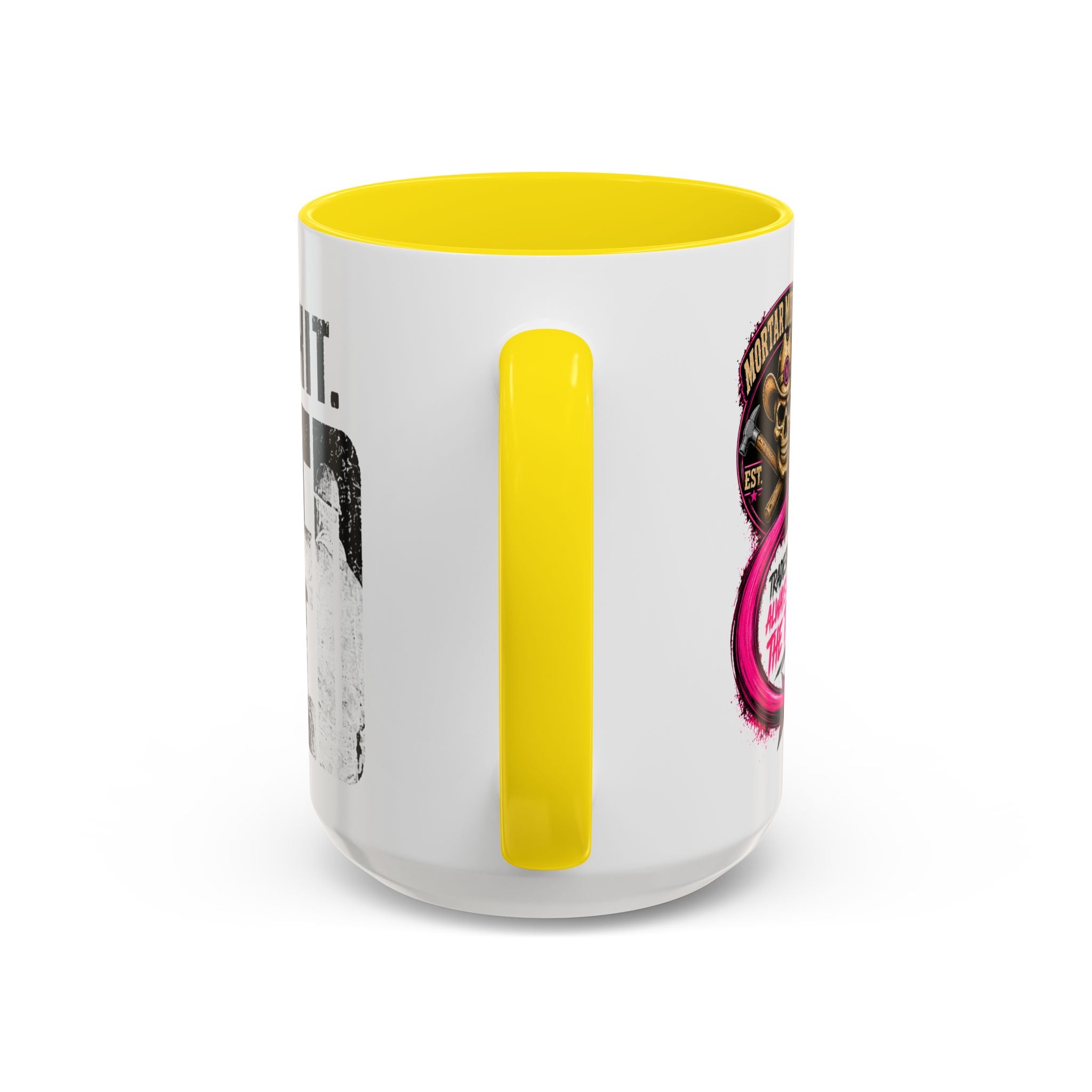 MORTAR MOUTH CO. GOT YOUR BACK WITH OUR Coffee Mug – Pinup Girl Retro Art Accent Ceramic Mug (11/15oz)