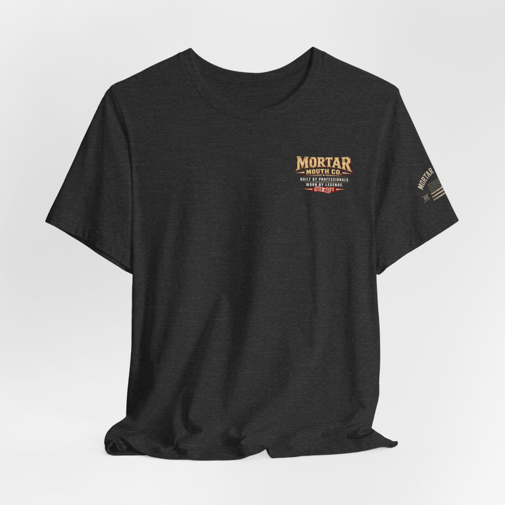 ALRIGHT YOU BUNCH OF BAD A$$ BLOCK LADYS WEAR IT PROUD. "Need a Tampon? Or Are You Gonna Lay Some Fucking Block?" Military-Style Graphic T-Shirt