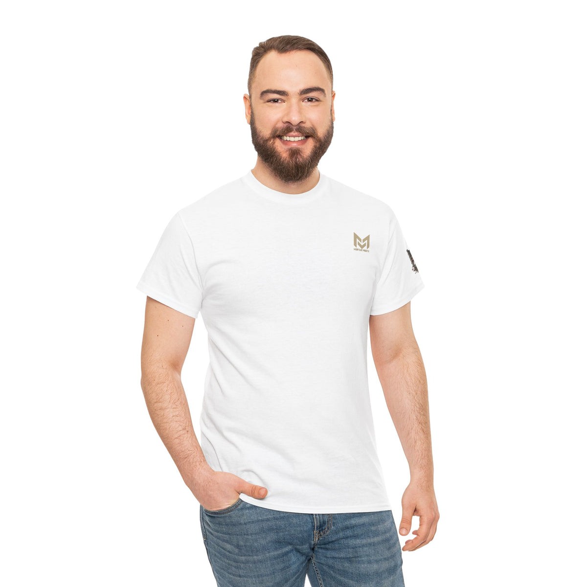 Clean and simple, by MortarMouthco. Heavy Cotton Tee