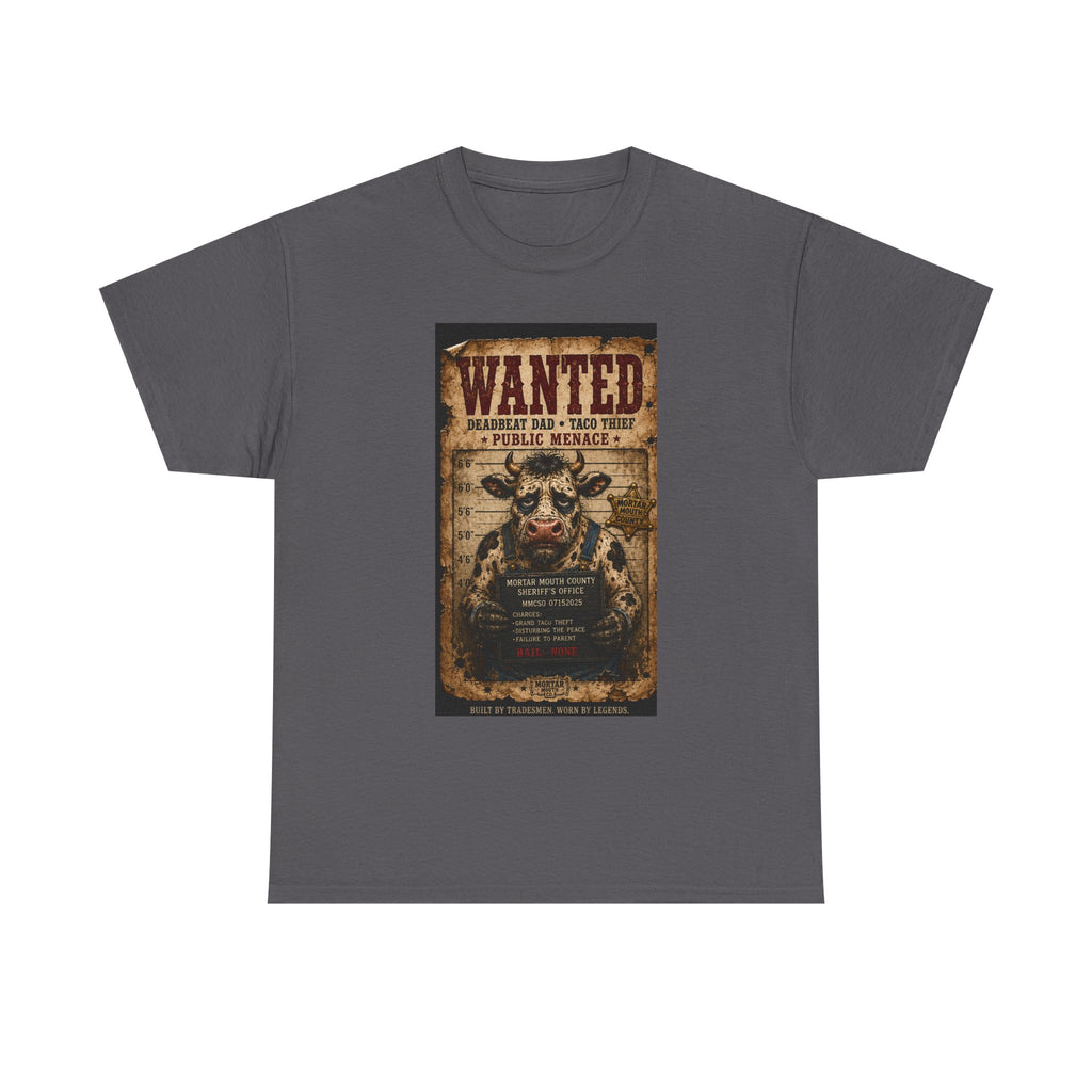 The Taco Incident | Funny Cow & Corn Graphic Tee | Mortar Mouth Co.