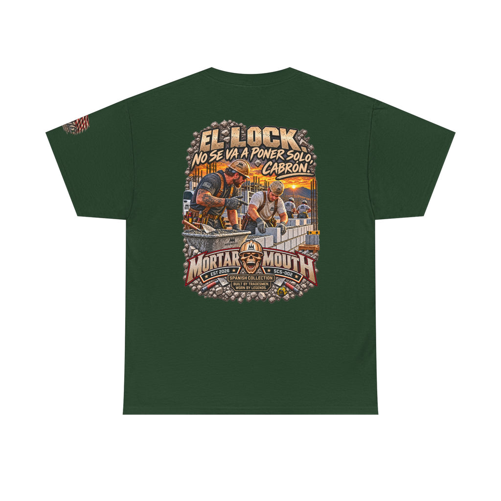 Mortar Mouth Co. Blue-Collar Graphic Tee — Crew Drop 02