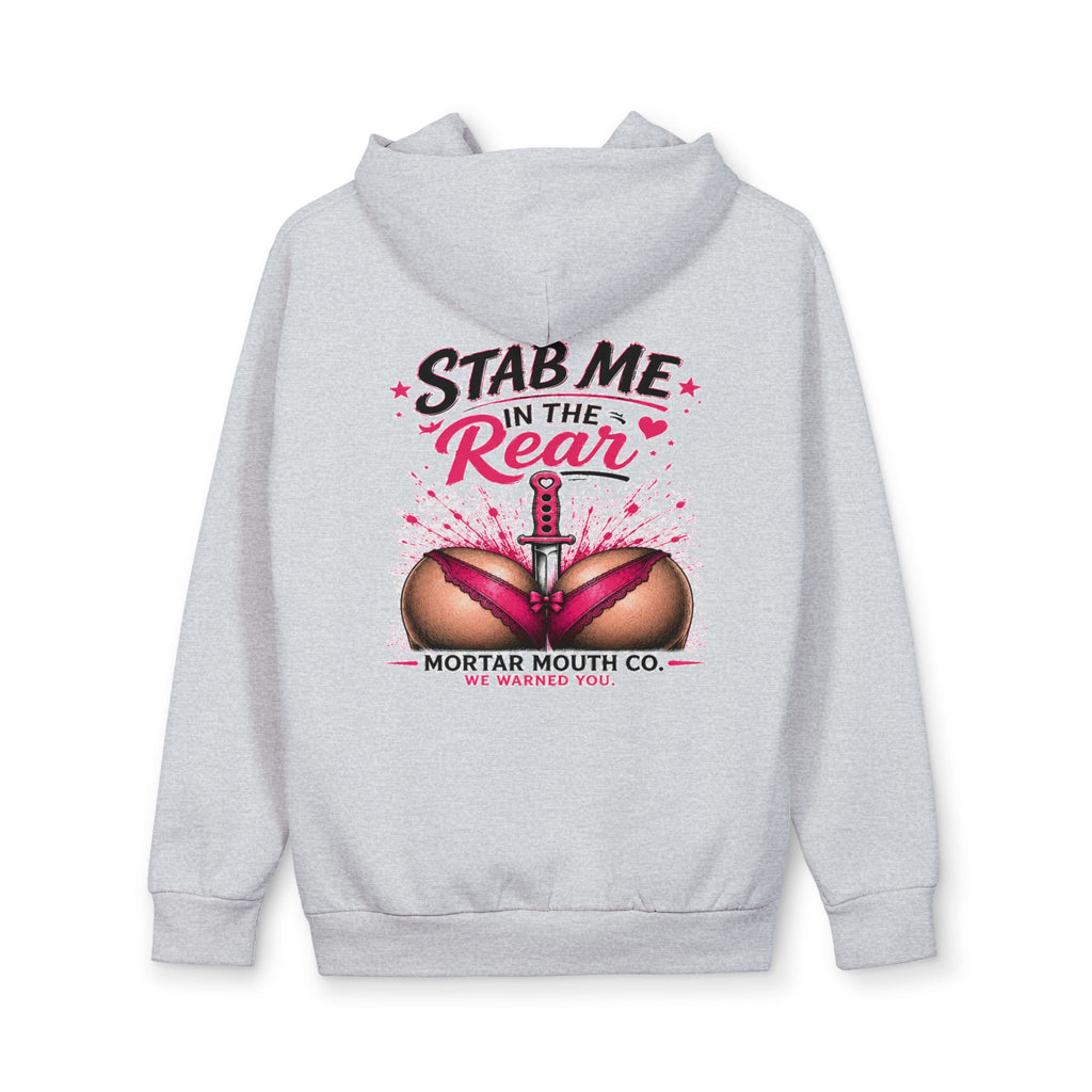 Cute from the front. The punchline waits on the back