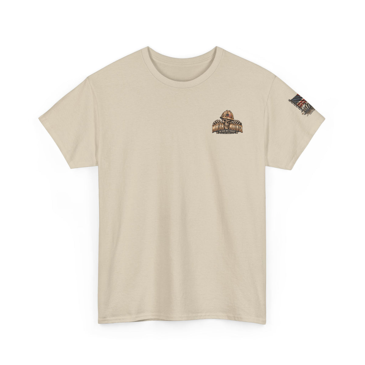 Mortar Mouth Co. Blue-Collar Graphic Tee — Crew Drop 01