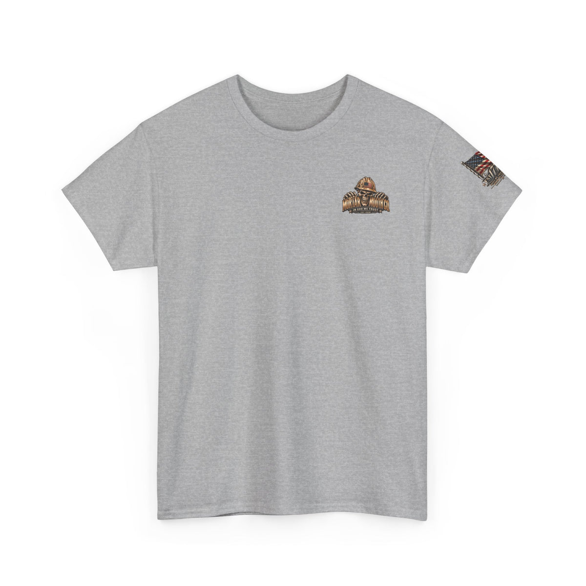 Mortar Mouth Co. Blue-Collar Graphic Tee — Crew Drop 02