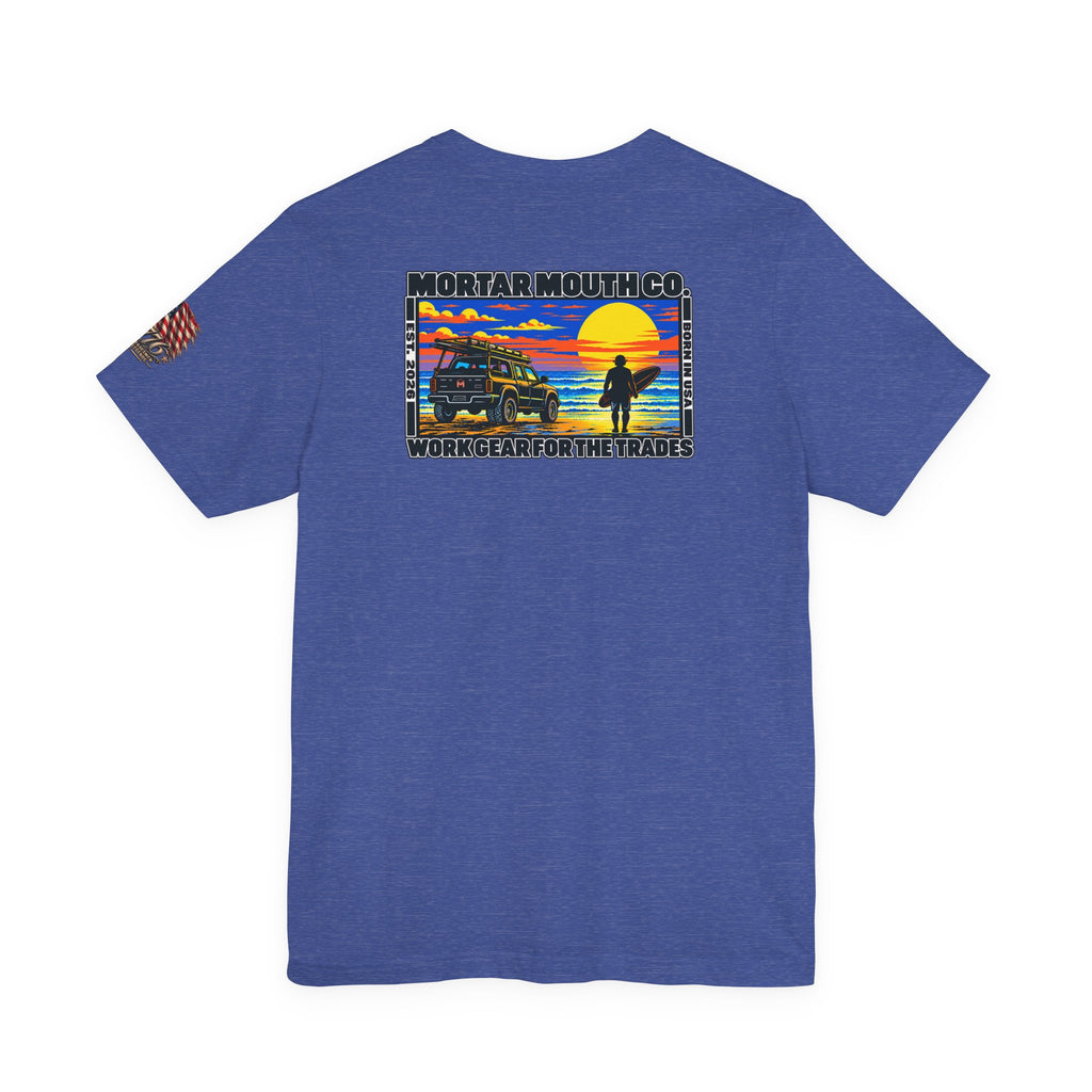 Mortar-mouth work wear, chill with construction gear
