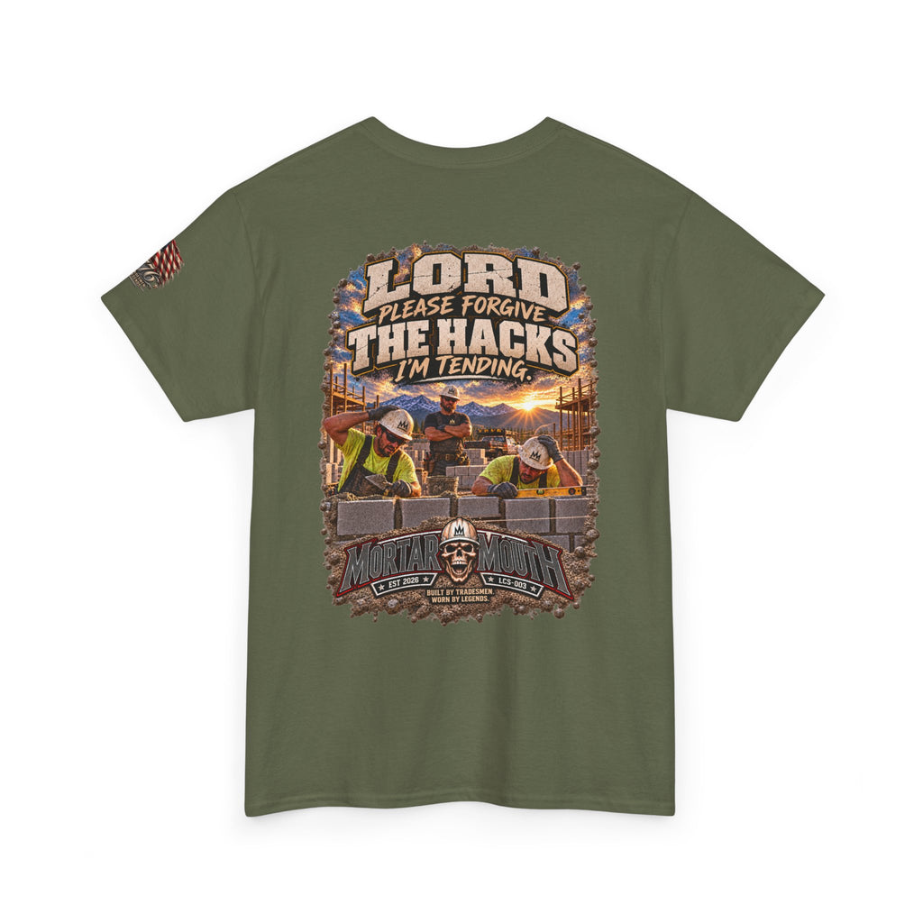 Mortar Mouth Co. Blue-Collar Graphic Tee — Crew Drop 10