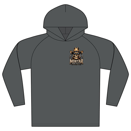 Cooling Hooded Tee — "You Gonna Lay Back or Bitch All Day?" Graphic Performance Hoodie