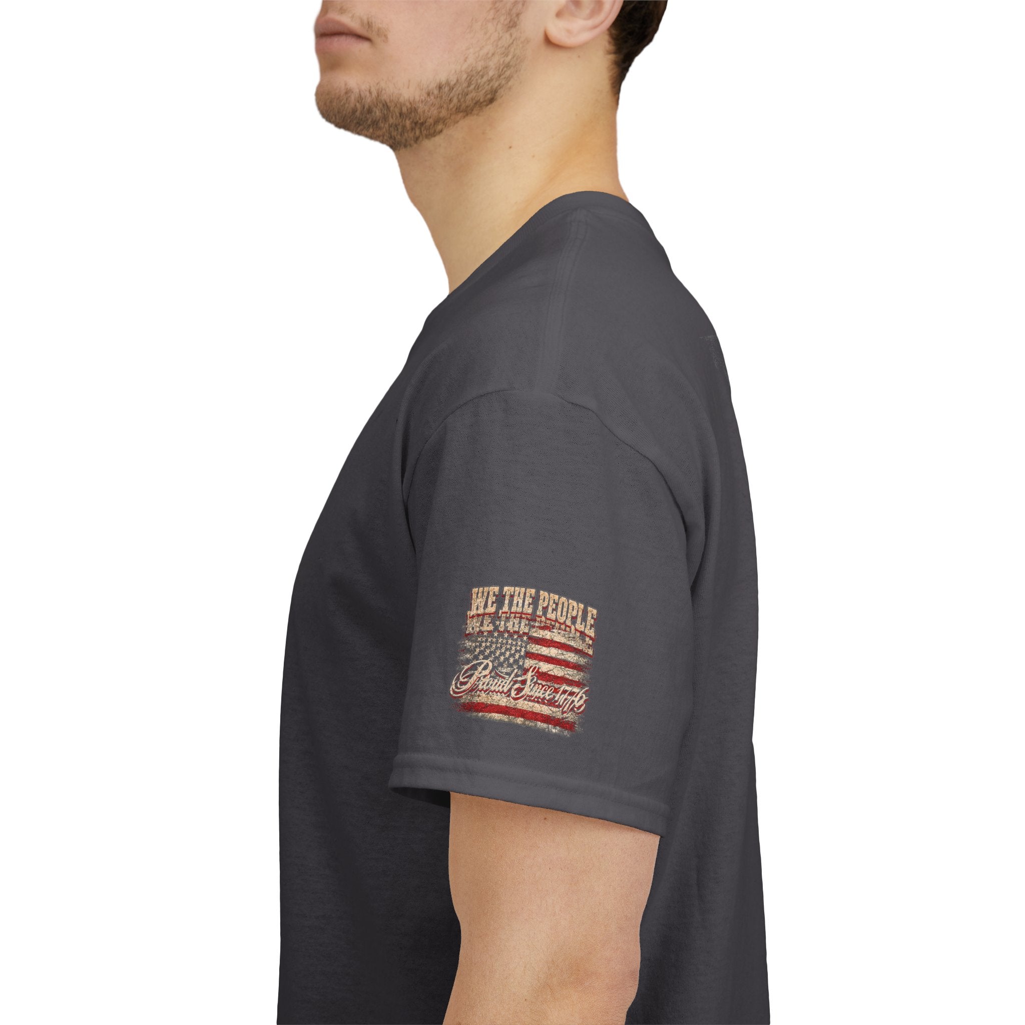 Wake Up, Go to Work, Sit Down — Jacob Vintage Country Sunset Graphic Tee