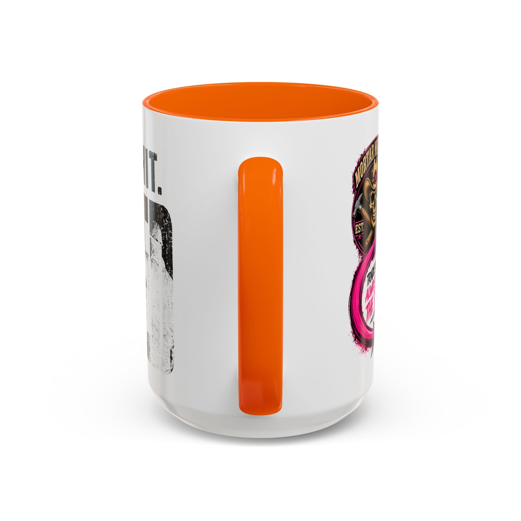 MORTAR MOUTH CO. GOT YOUR BACK WITH OUR Coffee Mug – Pinup Girl Retro Art Accent Ceramic Mug (11/15oz)