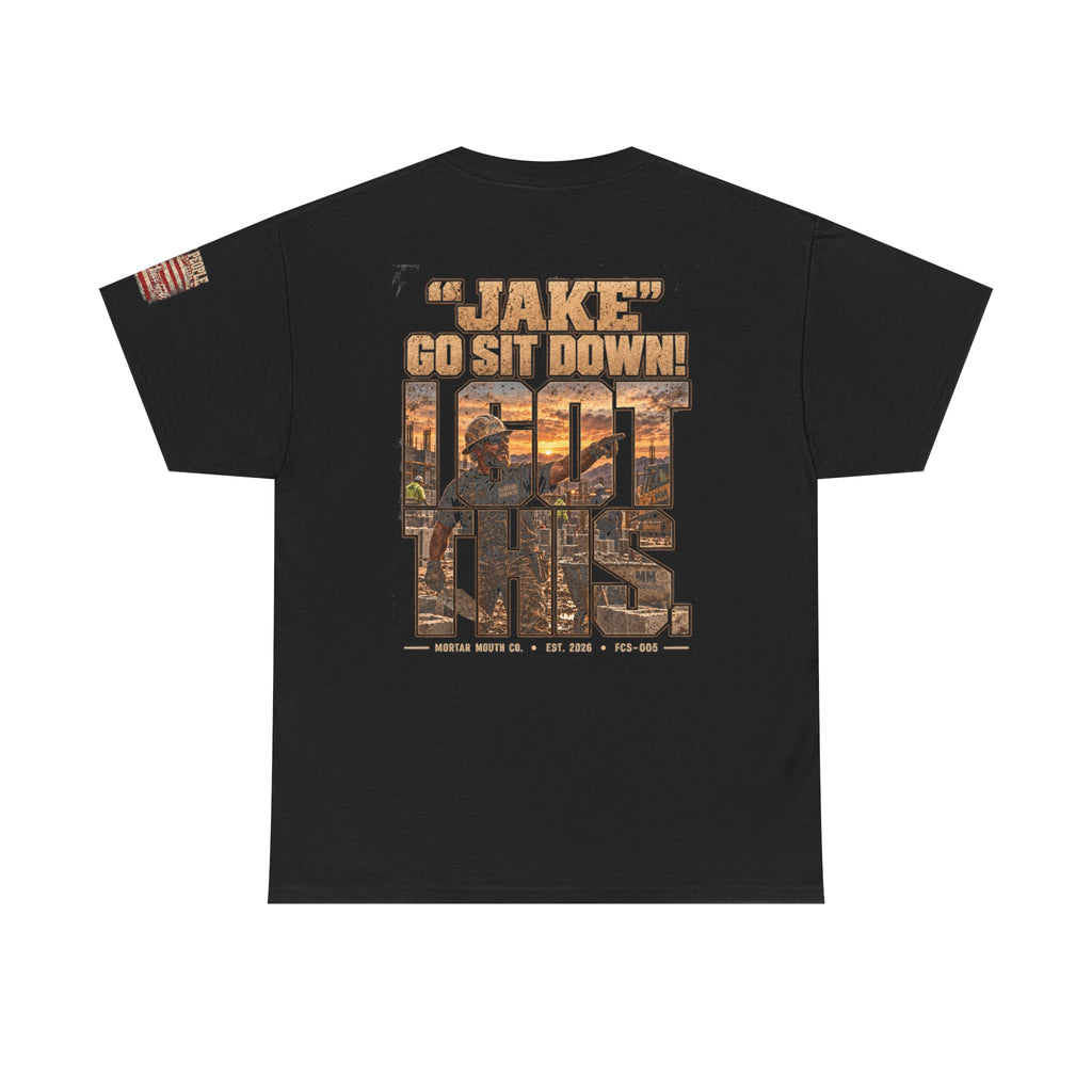 Wake Up, Go to Work, Sit Down — Jacob Vintage Country Sunset Graphic Tee