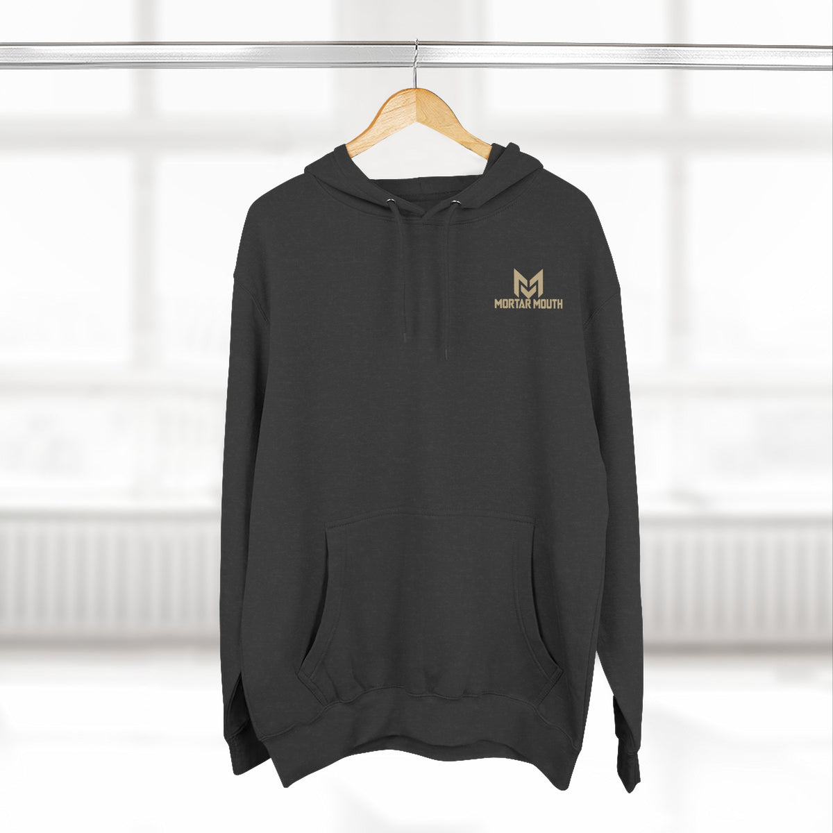 MortarMouthCo. Clean and simple Fleece Hoodie