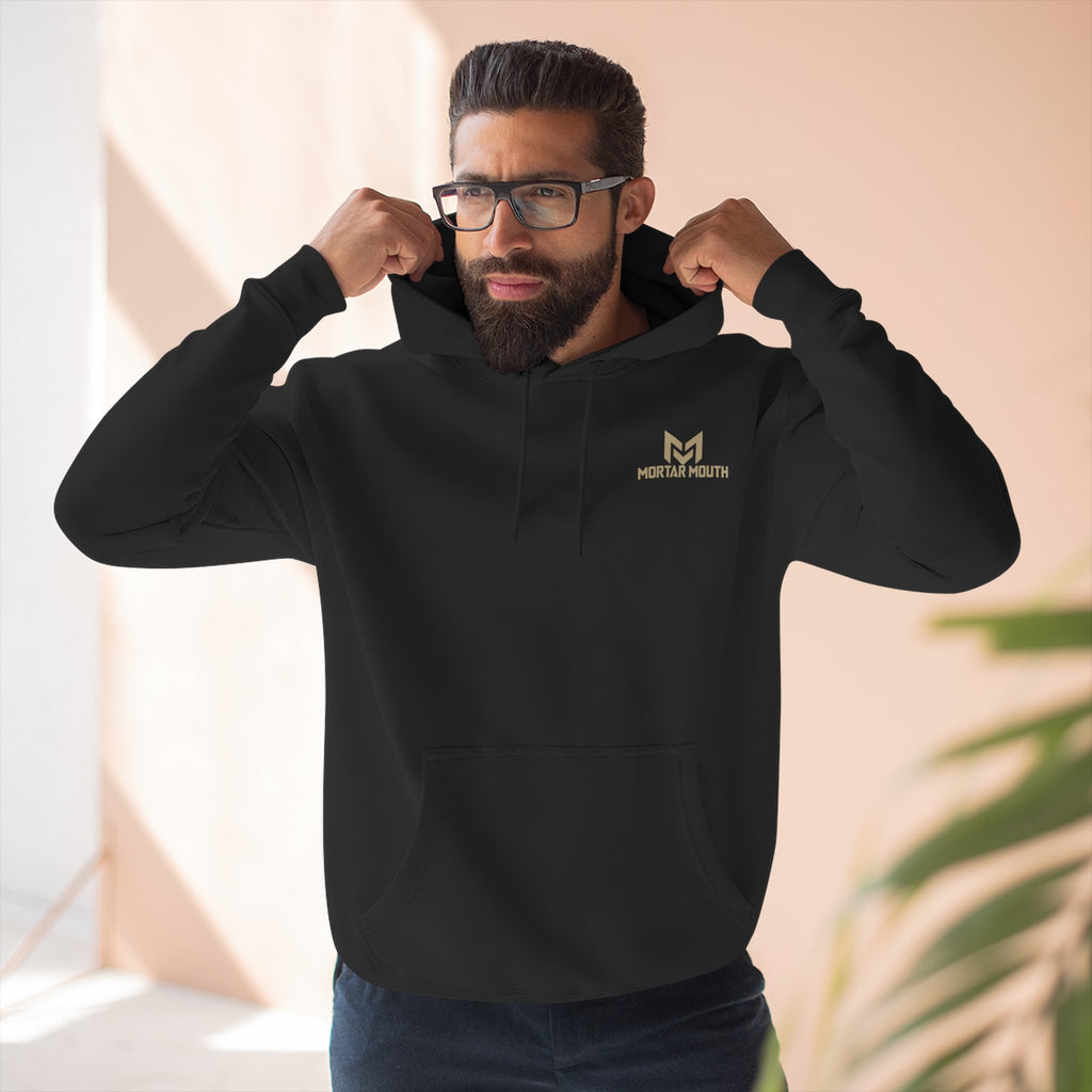 MortarMouthCo. Clean and simple Fleece Hoodie