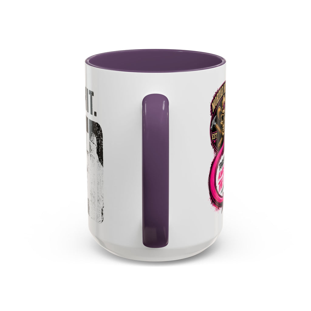MORTAR MOUTH CO. GOT YOUR BACK WITH OUR Coffee Mug – Pinup Girl Retro Art Accent Ceramic Mug (11/15oz)