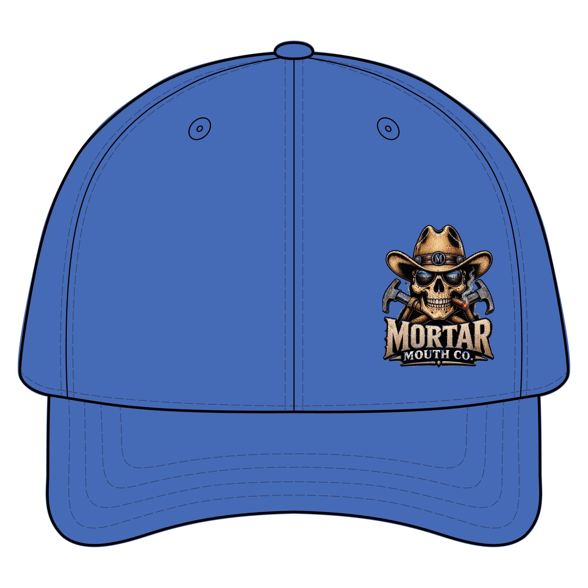 Mortar Mouth Co Men’s Mortar Mouth Co. Crossbones Ball Cap