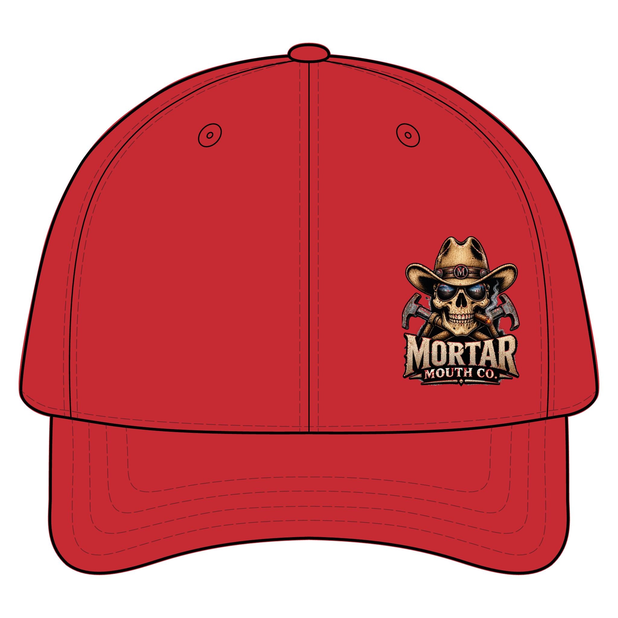 Mortar Mouth Co Men’s Mortar Mouth Co. Crossbones Ball Cap