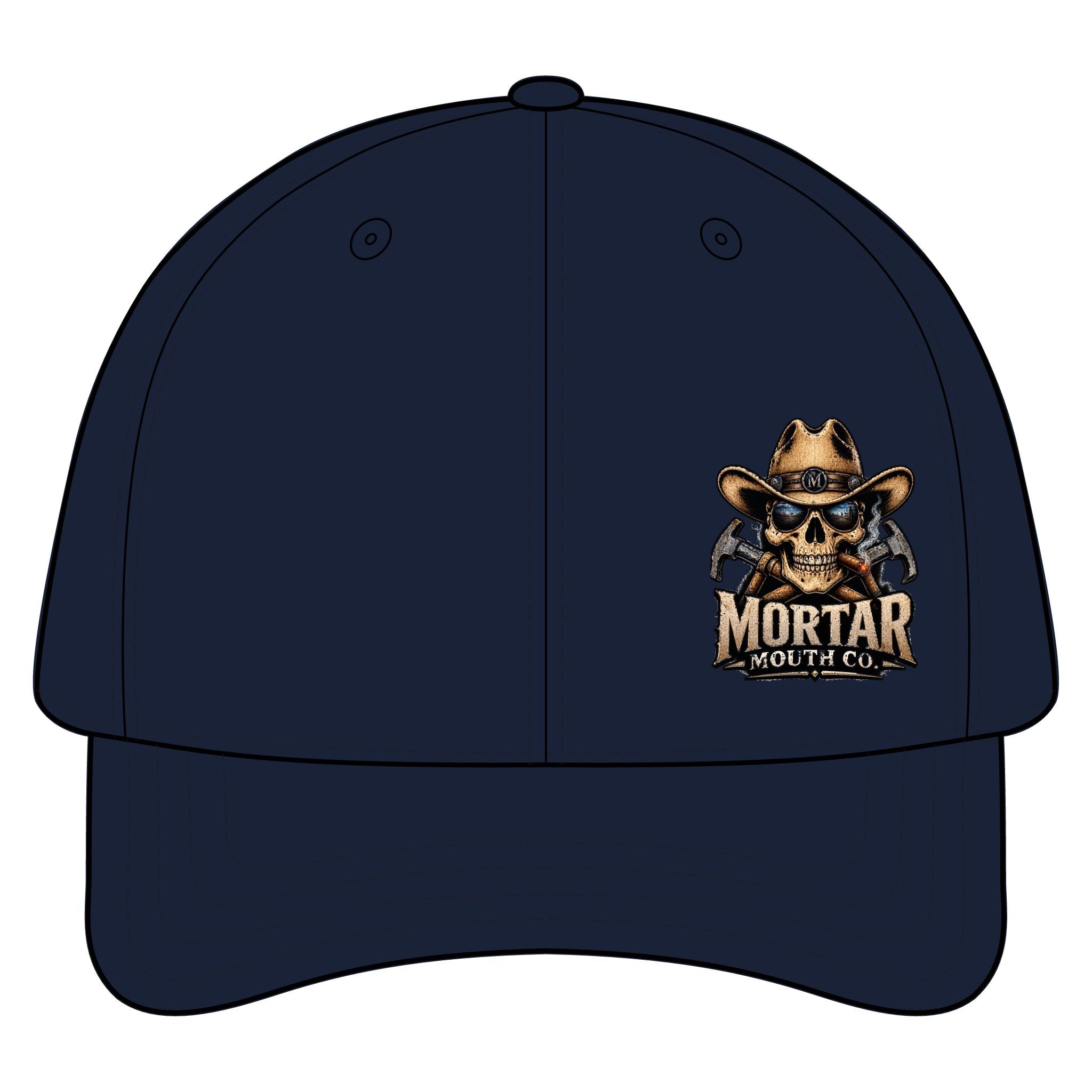 Mortar Mouth Co Men’s Mortar Mouth Co. Crossbones Ball Cap