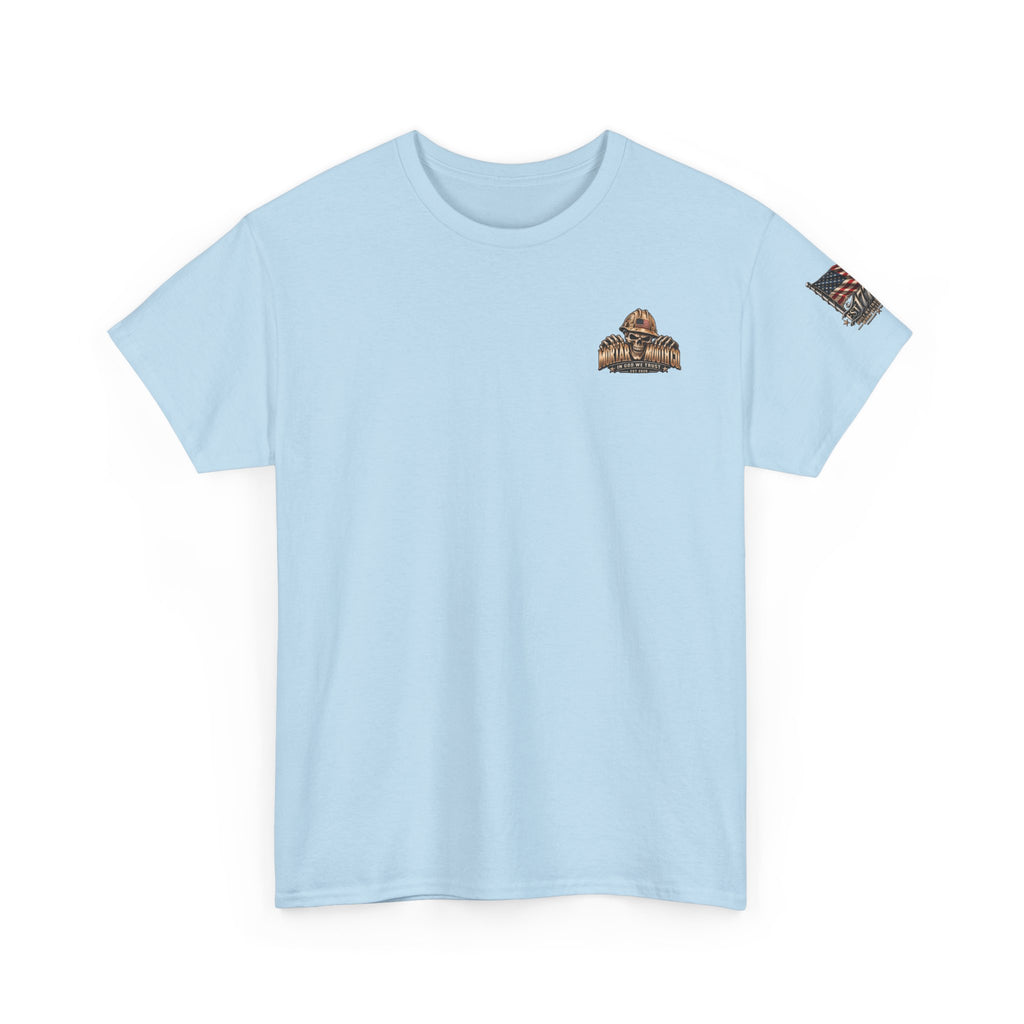 Mortar Mouth Co. Blue-Collar Graphic Tee — Crew Drop 02
