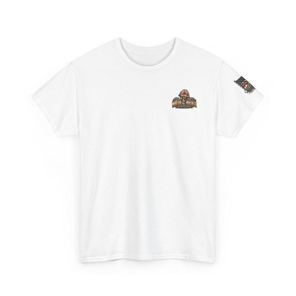 Mortar Mouth Co. Blue-Collar Graphic Tee — Crew Drop 01