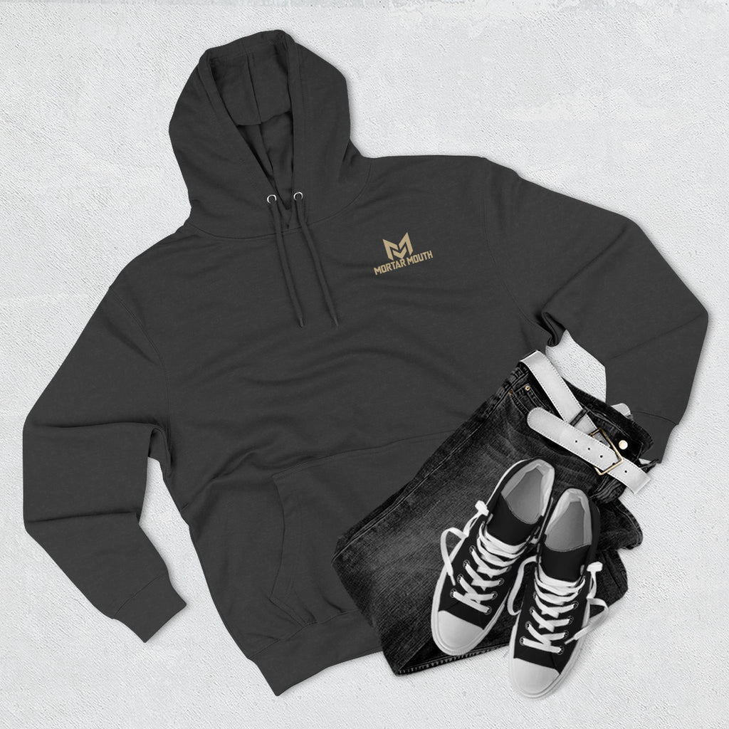 MortarMouthCo. Clean and simple Fleece Hoodie