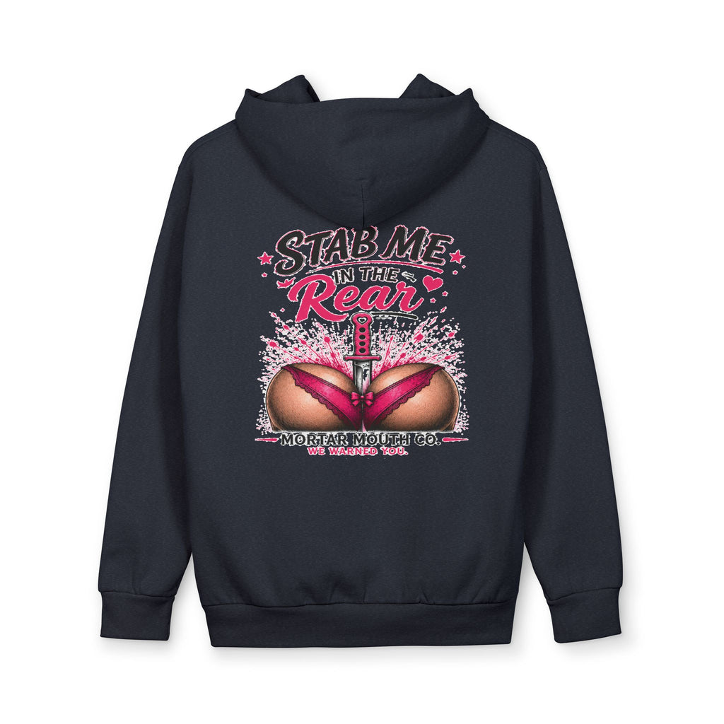 Cute from the front. The punchline waits on the back