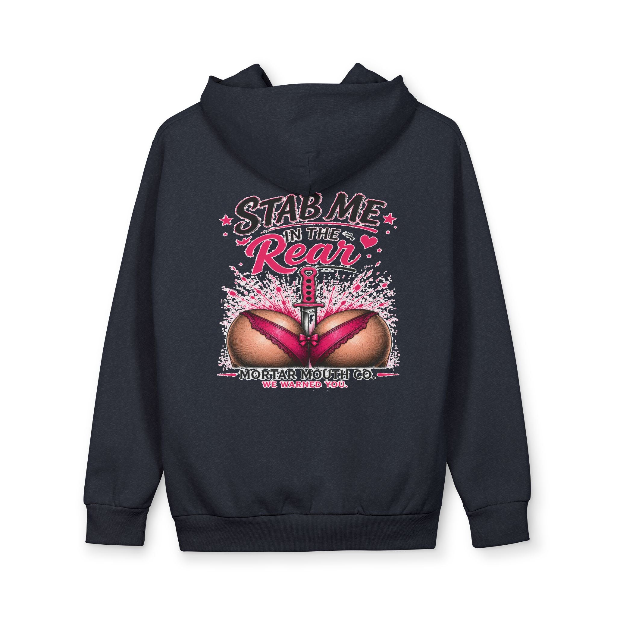 Cute from the front. The punchline waits on the back