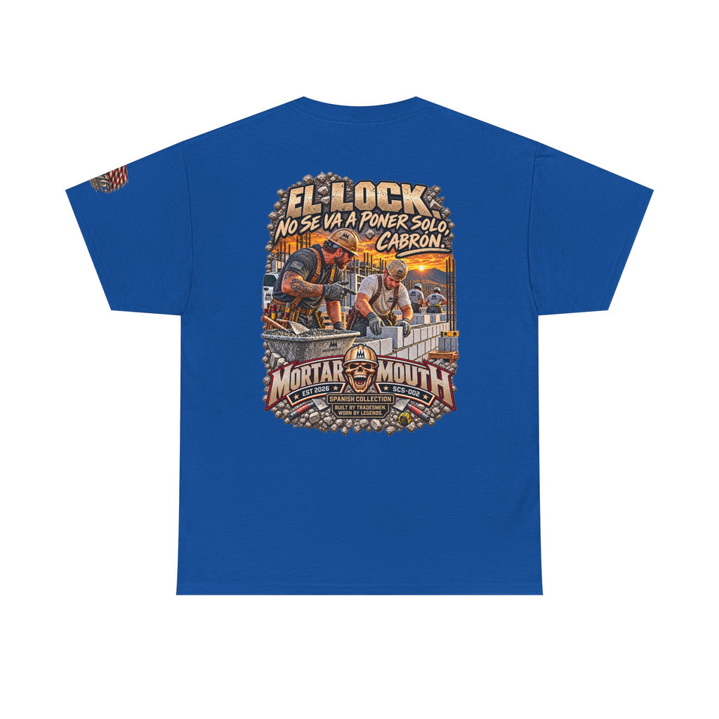 Mortar Mouth Co. Blue-Collar Graphic Tee — Crew Drop 02