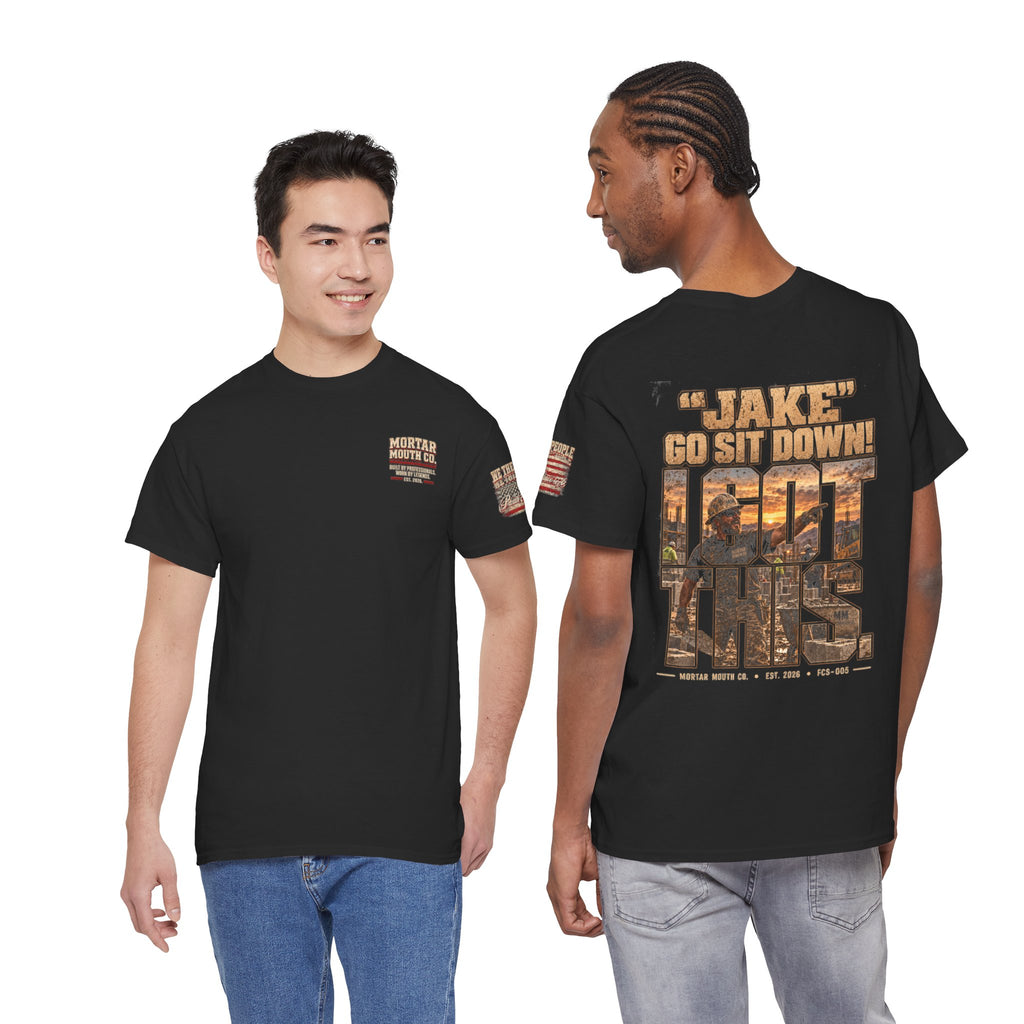 Wake Up, Go to Work, Sit Down — Jacob Vintage Country Sunset Graphic Tee