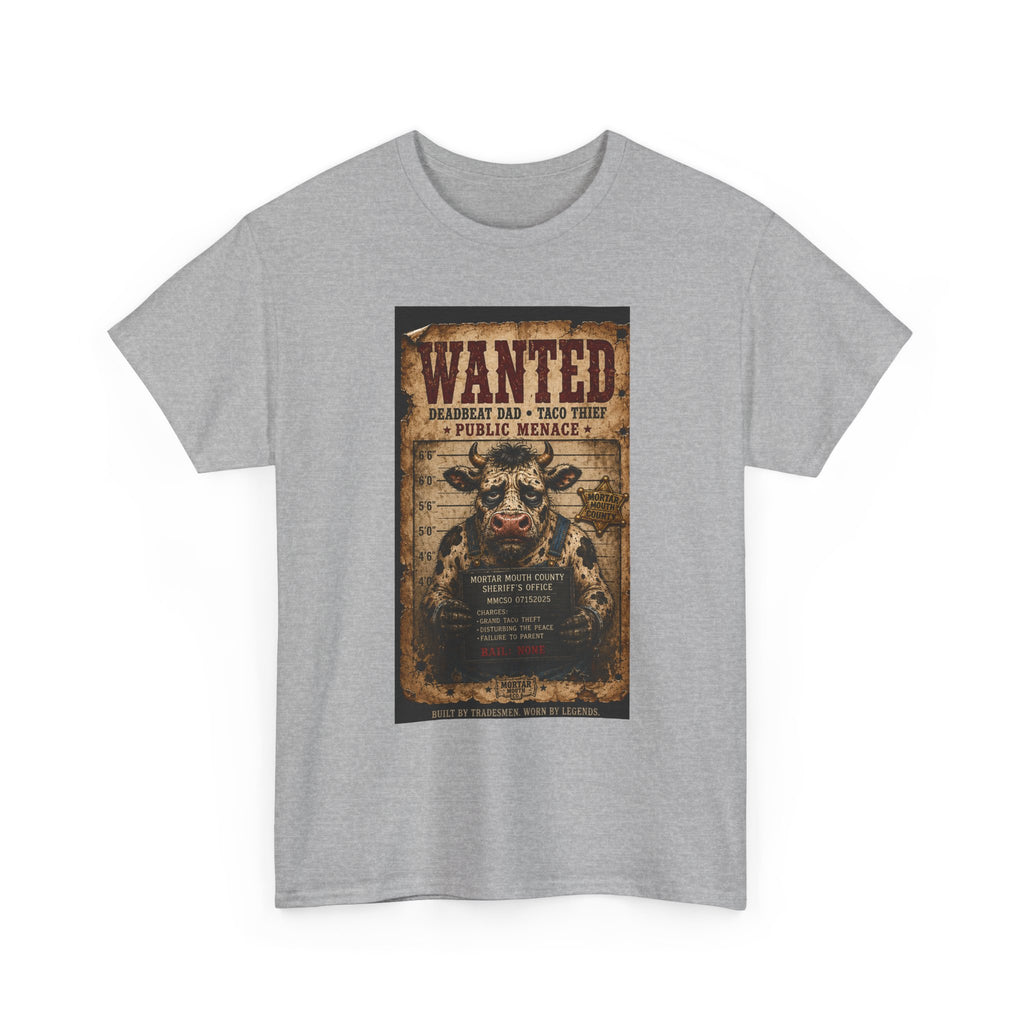 The Taco Incident | Funny Cow & Corn Graphic Tee | Mortar Mouth Co.