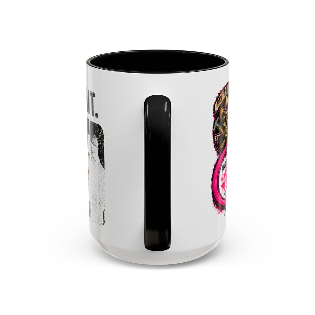MORTAR MOUTH CO. GOT YOUR BACK WITH OUR Coffee Mug – Pinup Girl Retro Art Accent Ceramic Mug (11/15oz)