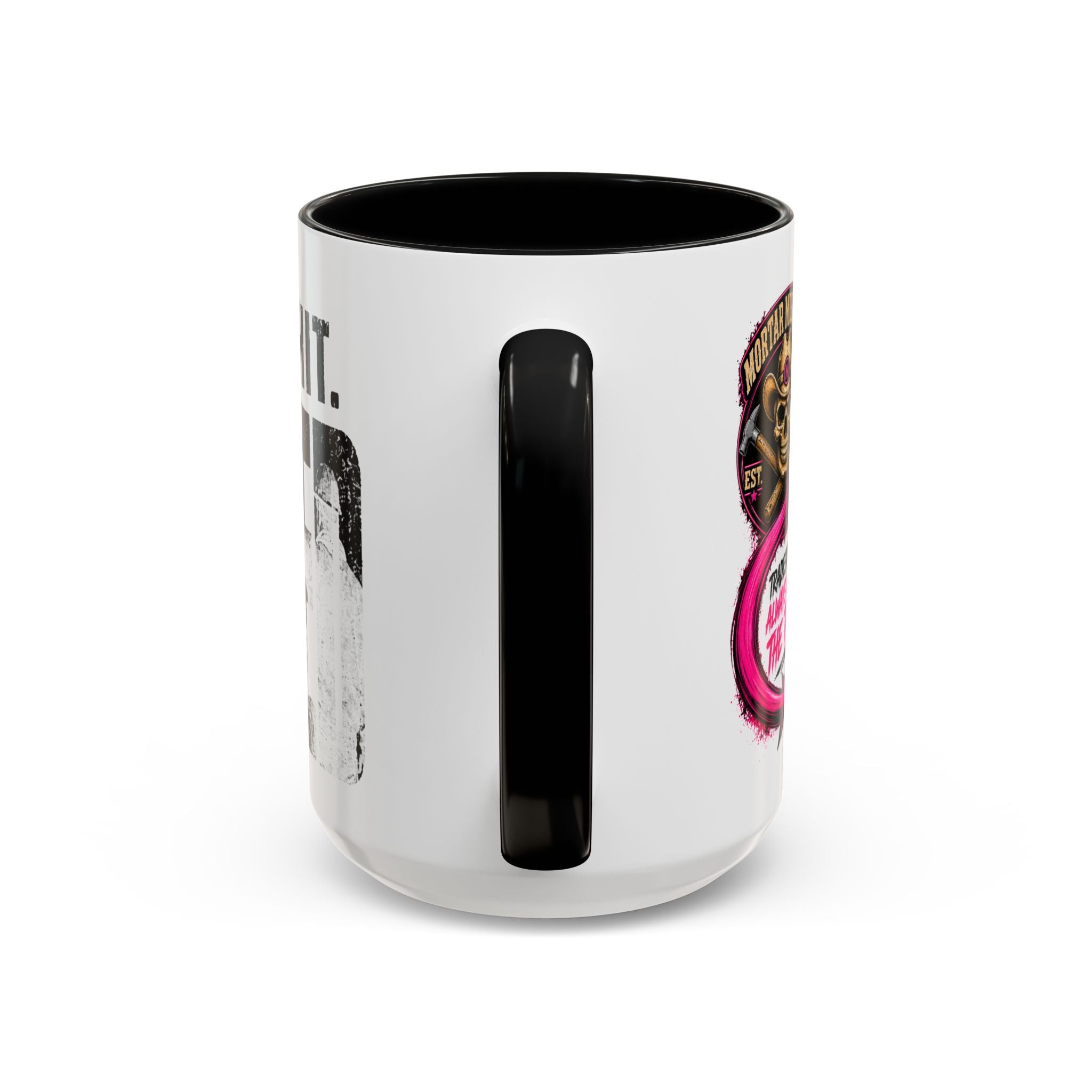 MORTAR MOUTH CO. GOT YOUR BACK WITH OUR Coffee Mug – Pinup Girl Retro Art Accent Ceramic Mug (11/15oz)