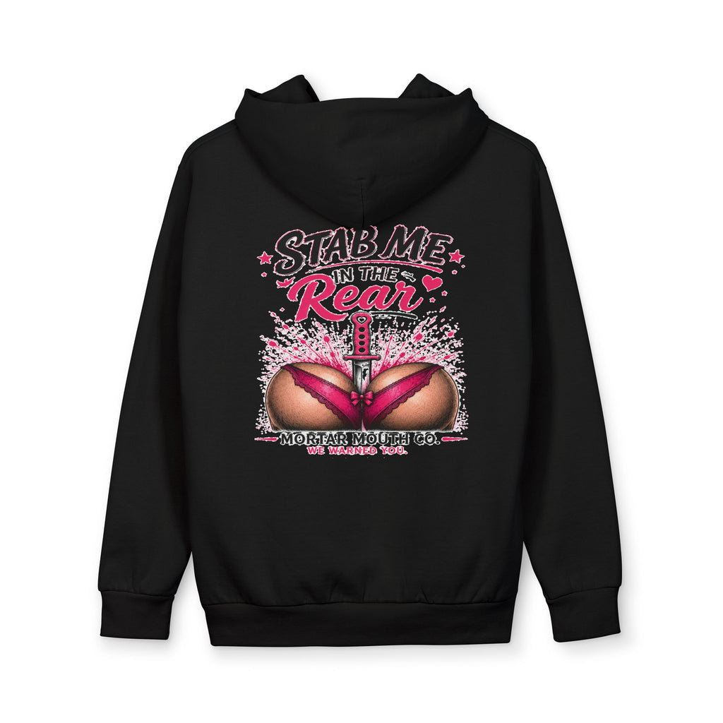 Cute from the front. The punchline waits on the back