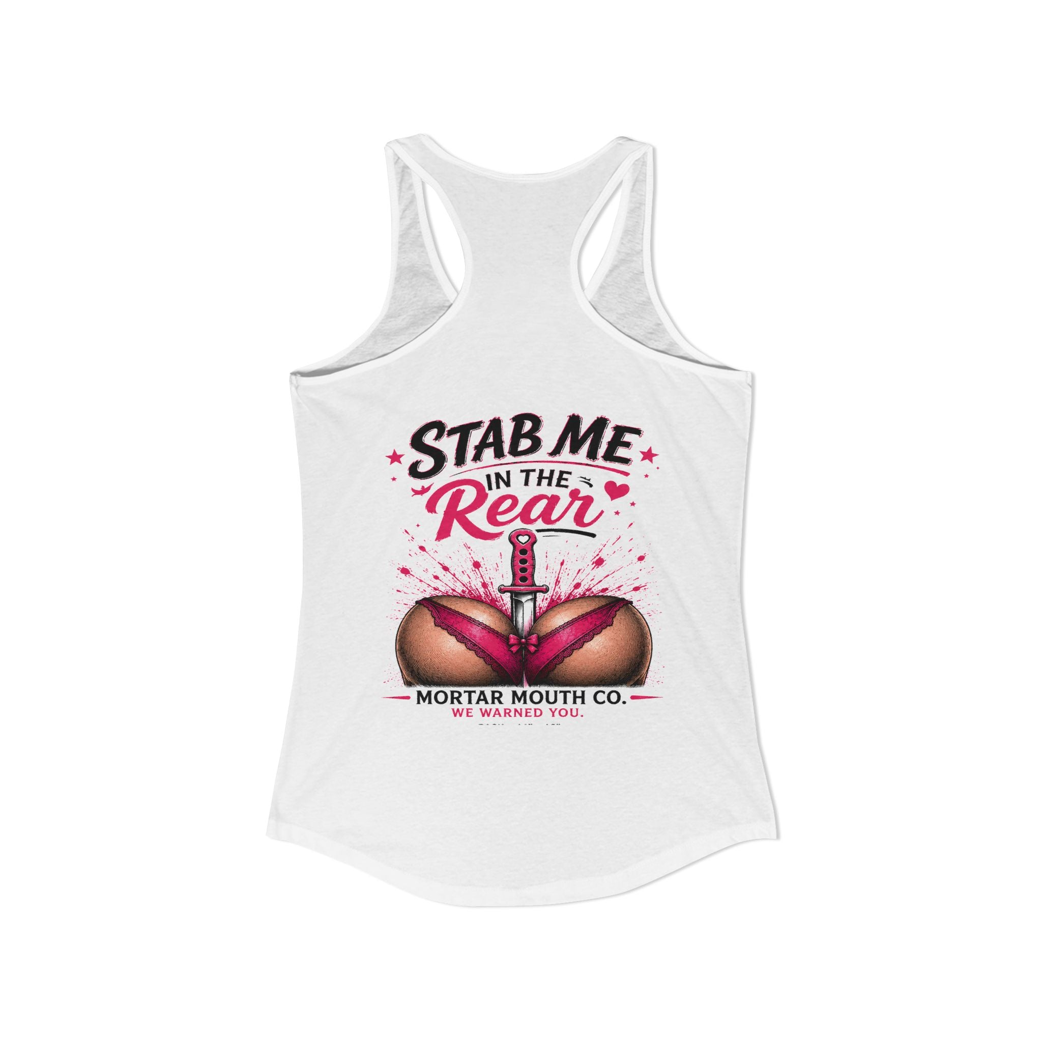 Cute from the front. The punchline waits on the back.