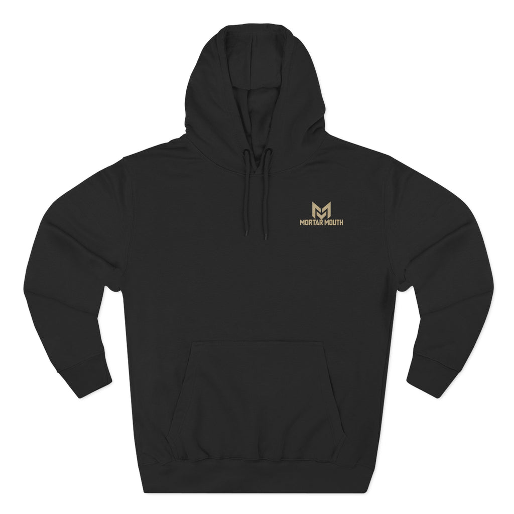 MortarMouthCo. Clean and simple Fleece Hoodie