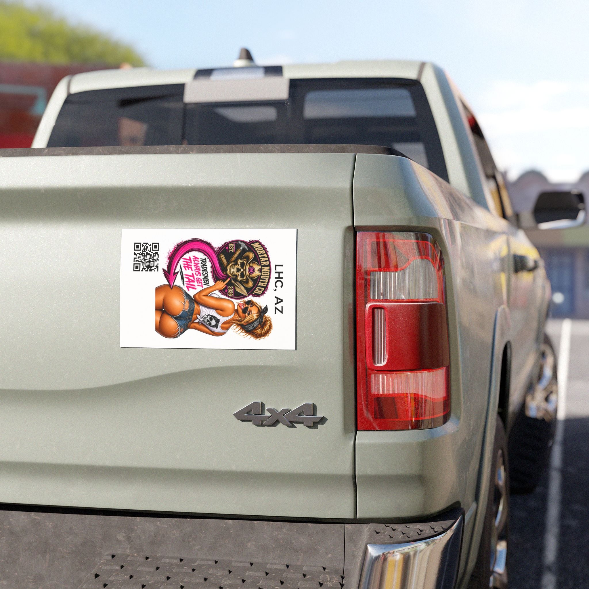 Car Magnet — "Mortar Mouth Co. Grab Your Shit, You're Fired" Patriotic Graphic