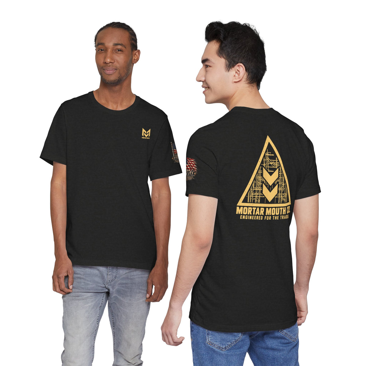 Mortar mouth, construction blue collar comfort wear