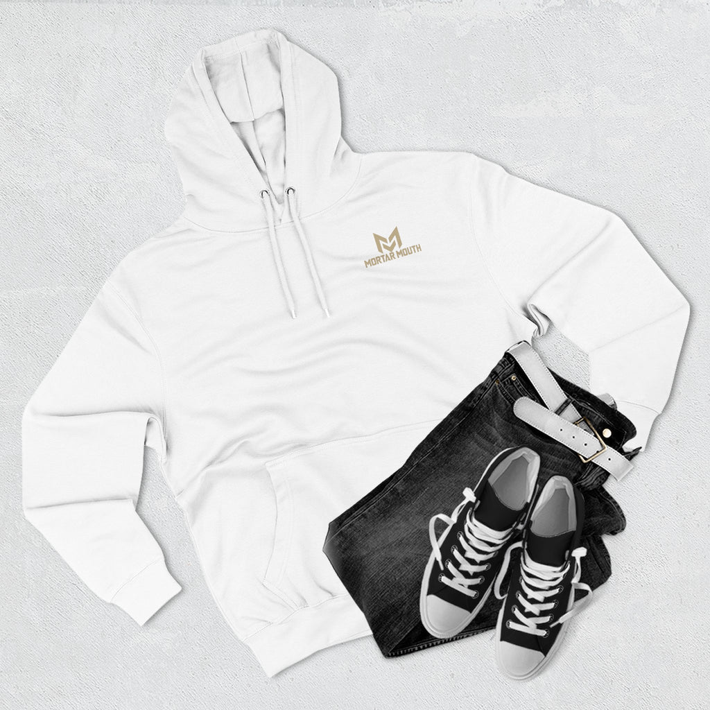 MortarMouthCo. Clean and simple Fleece Hoodie