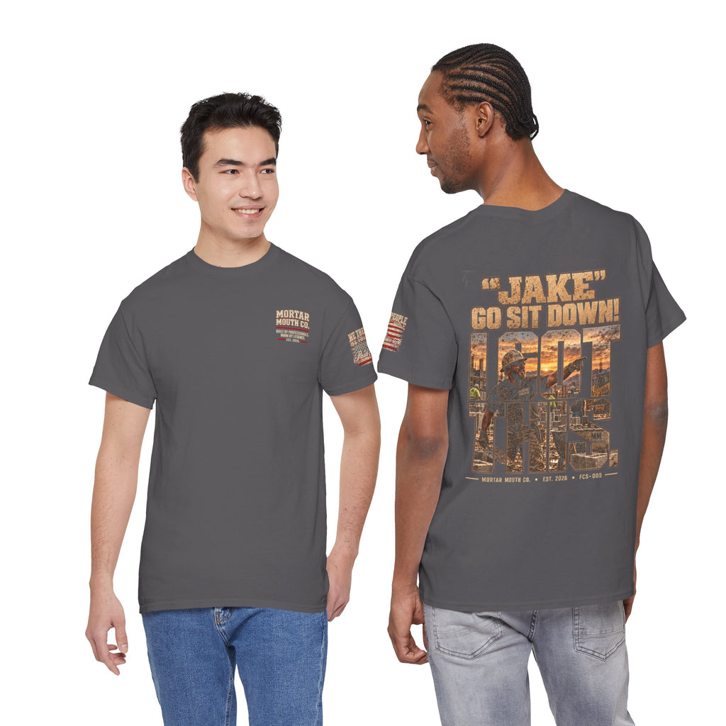 Wake Up, Go to Work, Sit Down — Jacob Vintage Country Sunset Graphic Tee