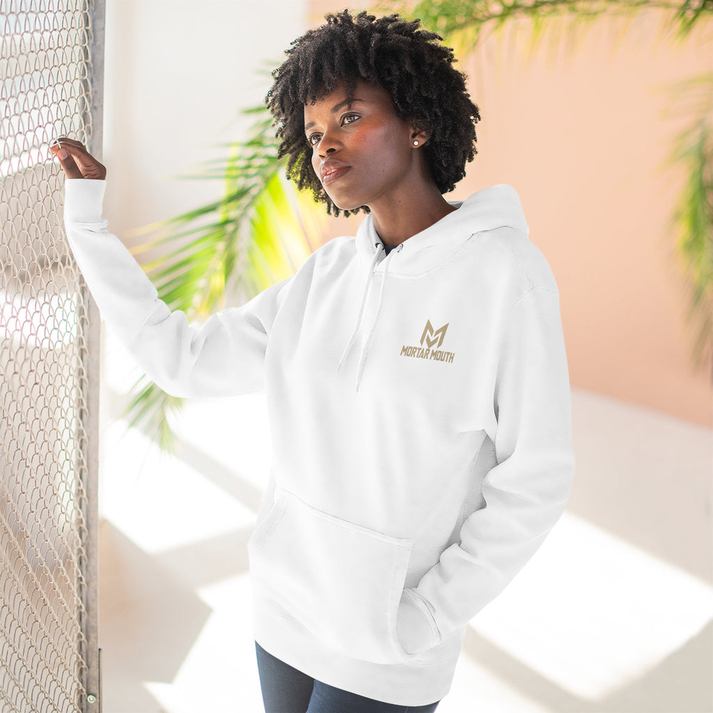 MortarMouthCo. Clean and simple Fleece Hoodie